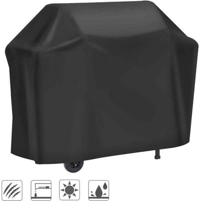 BBQ-hoes, duurzame BBQ-hoes van Oxford-stof, UV-bestendig/waterdicht/vochtwerend (145 x 61 x 117 cm)