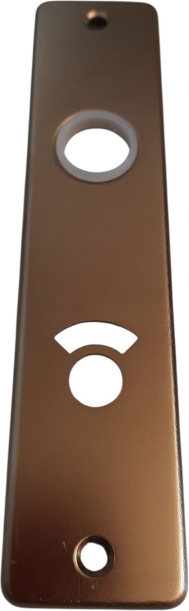 Langschild brons WC