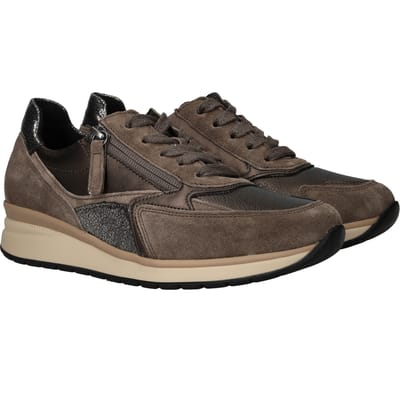 Gabor Dames Sneakers - bruin