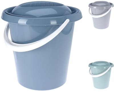 Geurdichte Luieremmers 12 Liter Keukenafvalemmer Deksel Vuilnisbak Gerecycled Blauw