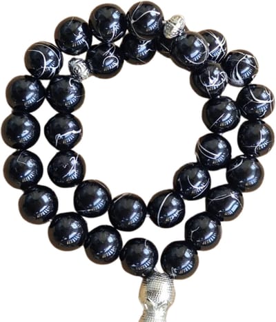 Livano Tasbih - Tesbih - Tasbeeh - Kralen - Teller - Gebedsarmband - Ramadan - Ramadan - Zwart