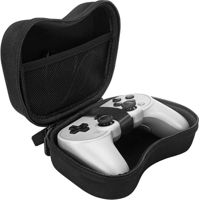 Allecto - Hard Travel Controller Case - Beschermende Opbergtas - Zwart - Voor 8BitDo Pro 2 en Ultimate Bluetooth - Draadloze Controller - Gaming Ac...