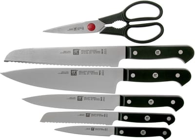Zwilling Gourmet messenblok 6-delig - met KiS technologie - Essenhout