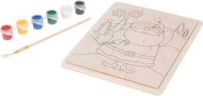 5 stuks! Decoset kerst puzzel Nampook