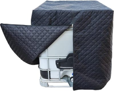 IBC-beschermhoes 1000 liter watertank - IBC-hoes - vorstbestendig - Oxford stof - thermische isolatie