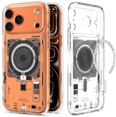 Spigen Ultra Hybrid MagFit - Hoesje Geschikt voor iPhone 17 Pro - Compatibel met MagSafe - Back Cover Neo One