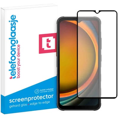 Samsung Galaxy Xcover7 screenprotector gehard glas Edge to Edge