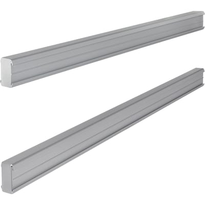 Nobo T-kaart systeem Wandgeleiders, 645 mm, formaat 20 (set 2 stuks)