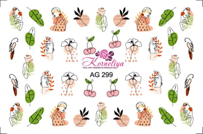 Korneliya Airbrush Waterdecal AG 299