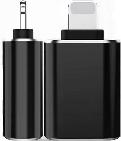 DrPhone C15 - Lightning USB 3.0 OTG - Adapter - Converter USB 3.0 - Geschikt Voor IOS Smartphone & Tablet - Zwart