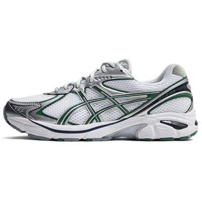 Baskets ASICS GT 2160 Vert Shamrock Unisexes Blanches 1203A275-103 43.5 gray