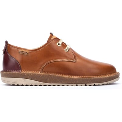 Pikolinos Baza - dames veterschoen - Bruin - maat 36 (EU) 3.5 (UK)