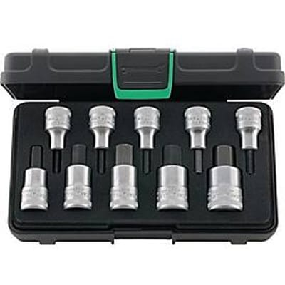 Stahlwille 54/10 KN 96031508 Dopsleutel-bitinzetset 1/2 (12.5 mm) 10-delig