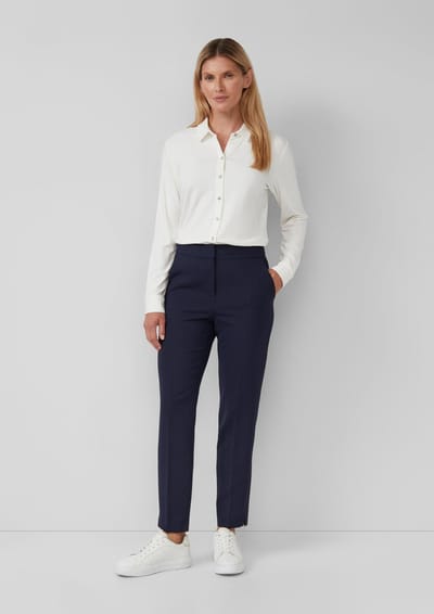 s.Oliver BLACK LABEL - Broek - Maat 34 - Vrouwen - 5959 BLUE -