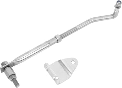 Stuurstang Buitenboordmotor - Stuurarm Bootmotor - Watersport Besturing - Verstelbare Lengte - 265-315 mm - Zilver
