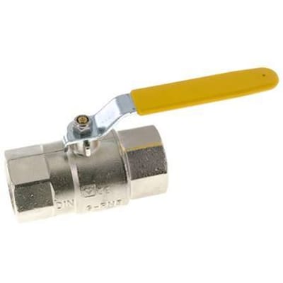 Rp 1-1/4 inch 2-Weg Messing Kogelkraan Zuurstof - BL2BN-M-O2-114