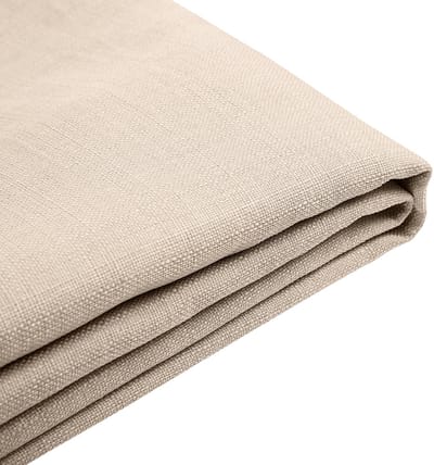 FITOU - Bekleding bed - Zandbeige - 180 x 200 cm - Polyester