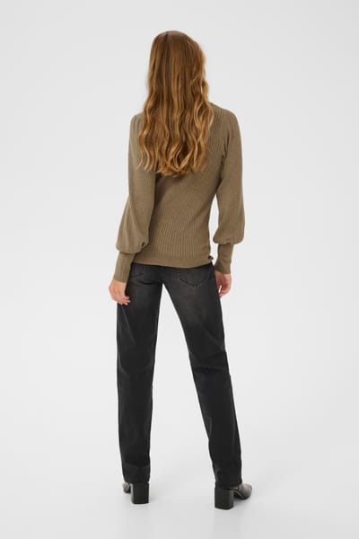 Pullover KAdora Slim fit beige