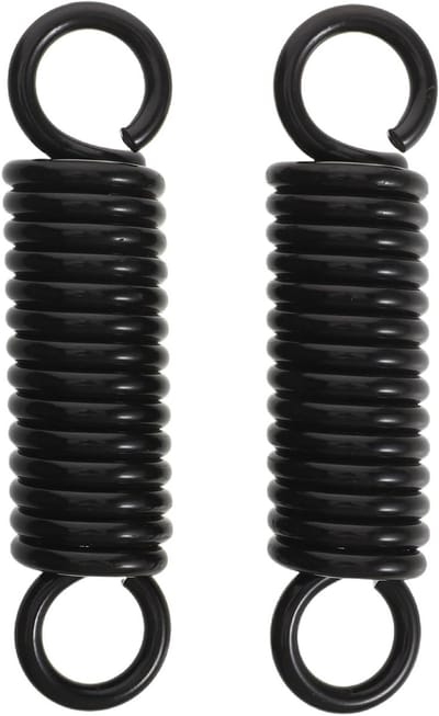 Ophangveren Set - Schommelveren - Veilig Ophangen - Schokabsorberend - 148 cm - Zwart