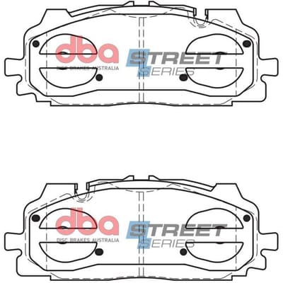 High performance remblokkenset DBA DB15030XP