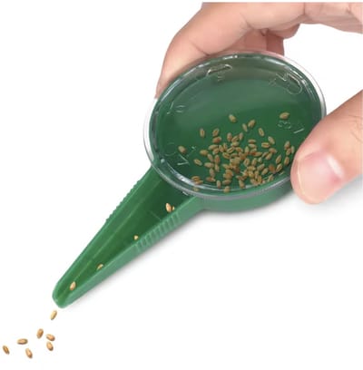 Plantenzaadzaaier - Zaadverspreider Met Wijzerplaat - Zaaier - Groen