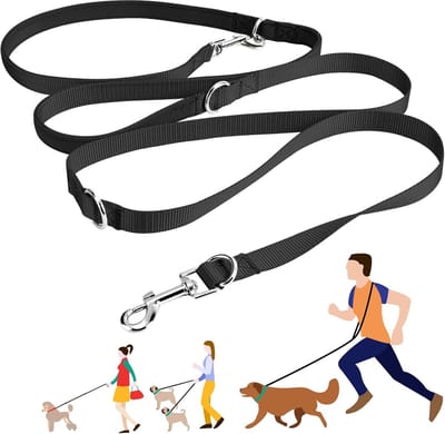 Verstelbare en Comfortabele Hondenriem – Voor Wandelen, Joggen en Dagelijks Gebruik