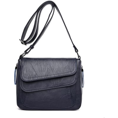 Herfst Nieuwe Herfststijl Middelbare en Oudere Dames Tas Schoudertas Crossbody Tas Zacht Leer Dames Enkele Tas gray