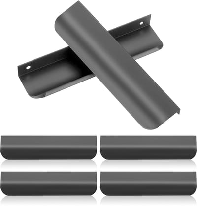 Cosensi- Meubelhandgrepen 150mm - Verborgen Handgrepen - Keukenhandgrepen - Aluminium Handgrepen - Schuifdeuren - 6 Stuks Grijs