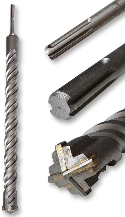 SDS Plus Betonboor 10x460mm met 4 Snijkanten voor Beton en Steen