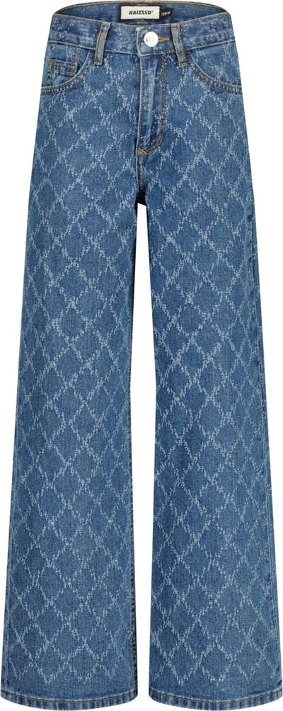 RAIZZED Monaco Laser Jeans Meisjes - Broek - Lichtblauw - Maat 98