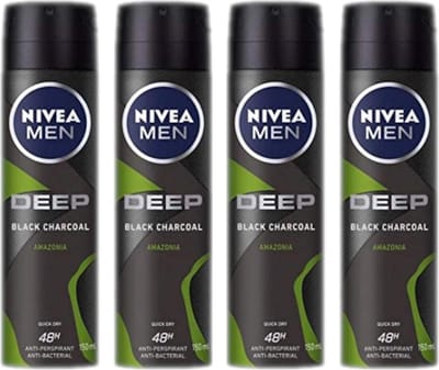 NIVEA Deo Spray Deep Amazonia 4 x 150 ml