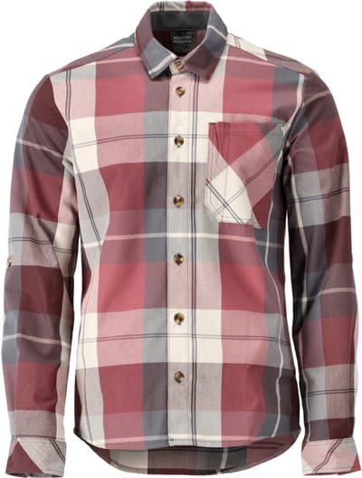 Mascot Customized Flanellen overhemd 22904-446 - bordeaux geruit - 2XL