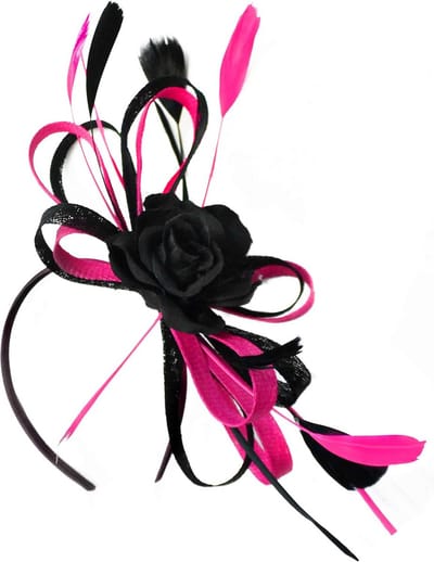 Grote Sinamay Hoedaccessoire Bloem Hoofdband Dames Bruiloft Races