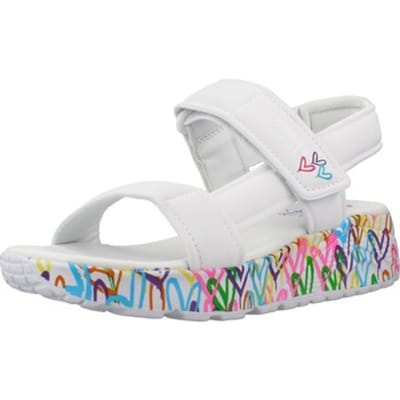 SKECHERS UNO LITE SANDAL SUNNY LOVE 314094L-WMN, comfortbale shoes, 314094L-WMN, Unisex, Multicolor
