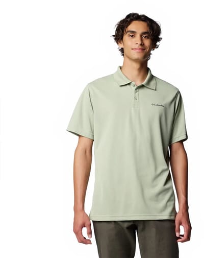Columbia Utilizer™ Korte Mouw Poloshirt Groen M Man
