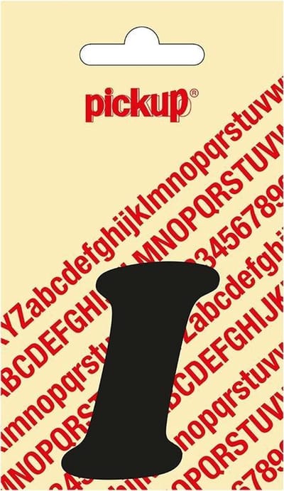Pickup plakletter CooperBlack 60 mm - zwart I