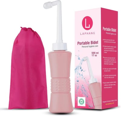 Draagbare bidet 500 ml met waterdichte zak - Perfect voor postpartum genezing