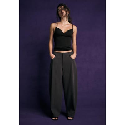 Stradivarius Barrel-broek  Paars 34