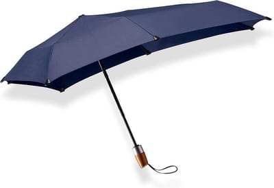Senz Mini Automatic Deluxe Foldable Paraplu Midnight Blue