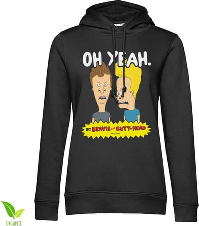 Beavis And ButtHead Hoodie/trui -S- Oh Yeah Zwart