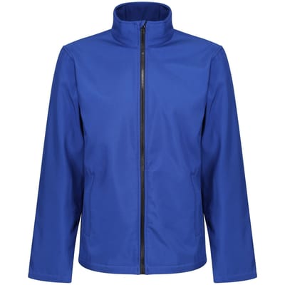 Regatta Opmerkelijk Heren Ablaze Afdrukbaar Soft Shell-jasje (Koningsblauw/zwart)