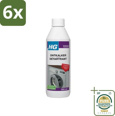 HG Ontkalker 500 ml - Voordeelverpakking - 6 stuks - Koffiezetapparaat ontkalken - Waterkoker ontkalken