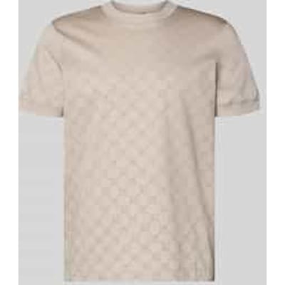 Regular fit T-shirt met ronde hals model 'Davison'