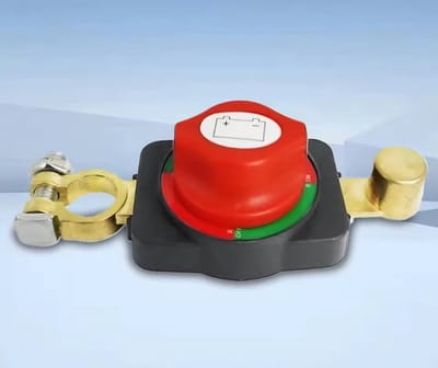 Schakelaar voor loskoppelen van de auto boot camper caravan jacht accu - 12v of 24v 240a lekkage Accu uitschakelaar - Uitschakeling lek stroom - stroomonderbreker Hoofdstroomschakelaar isolatieschakelaar hoofdschakelaar - antidiefstal switch