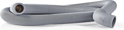 Nedis Afvoerslang - 22 mm - 19 mm - 0.5 Bar - 2.50 m - Toepassing: Schotel / Wasmachine - Grijs