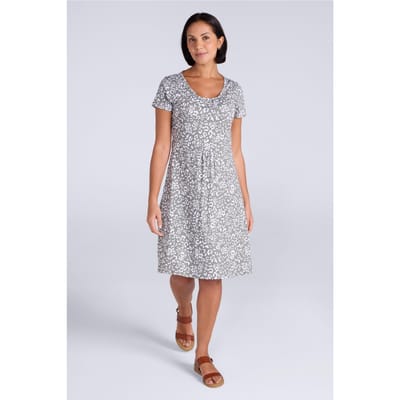 Mountain Warehouse Dames/Dames Flora Denim UV-beschermende Midi Dress (Licht Khaki)