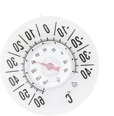 Buiten Thermometer - Raam Meter - Temperatuur Meten - Draadloze Zuignap - 19 Centimeter - Uniek