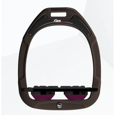 Plat Grip Bruin/Zwart/Paars Flex-On Green Composite