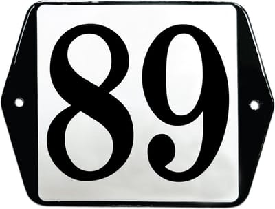 Emaille huisummer model oor - 89