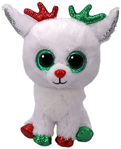 TY Beanie Boo Knuffel Rendier Snowdrop 15 cm